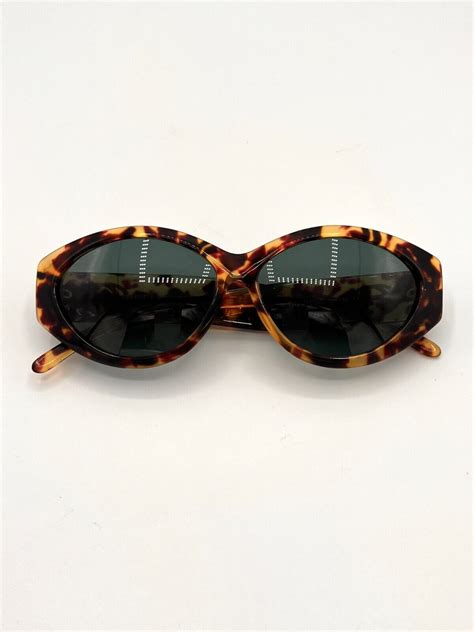 gucci gg 2195/s brown|VINTAGE GUCCI GG 2195/S TORTOISE SHELL BROWN OVAL .